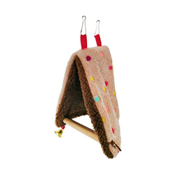 FMOPQ Bird Parrot Tent House Hamaca Colgando Nido Barra de pie Stick Jaula para Mascotas Columpio precio