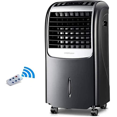 Air acondicionador portátil Máquina multipropósito,tanque agua doble uso,8L a gran capacidad,control remoto inteligente hogar Home Purificación iones 