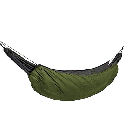 FMOPQ Hamaca Hamaca para Acampar Underquilt Invierno al Aire Libre Abajo Saco de Dormir cálido Hamaca de Ocio al Aire Libre portátil (Color : Army Gre