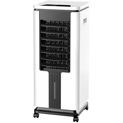 Air acondicionadores portátiles 3 en 1 sin ventana, 65 °oscilación enfriador,velocidades enfriador aire portátil humidificador,remoto y 12 horas,venti