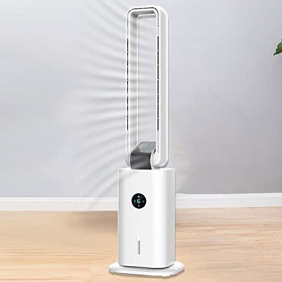 LANGTAOSHA Ventilador de Torre, Ventilador eléctrico Control Remoto, circulación Aire montado en el Suelo con función enfriamiento Acondicionado, Ahor