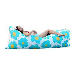 FMOPQ Sofá reclinable Inflable de Nailon Resistente a los arañazos para Exteriores con Silla Inflable portátil Impermeable precio