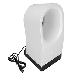 Cuque Mini enfriador de aire, ventilador sin cuchilla, protección para los ojos de bajo ruido <br/>Luz nocturna para el hogar en oferta