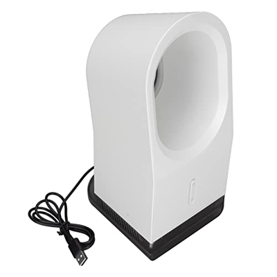 Cuque Mini enfriador de aire, ventilador sin cuchilla, protección para los ojos de bajo ruido <br/>Luz nocturna para el hogar