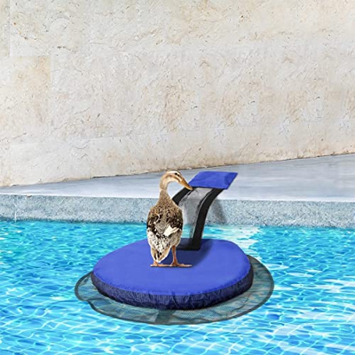 Heru Rampa De Escape De Ahorro De Animales para Piscina, Rampa Flotante para Rescate De Criaturas De Piscina, Criaturas Salvadoras, Ranas, Ratones, La