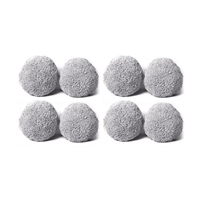 FLEMMING Ajuste for Hobot 168 188 Accesorios MOP Pro Limpieza de Ventanas Robot de Tela Sweeper Robot Partes de Repuesto (Color : 8pcs)