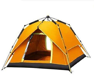 Carpa para Acampar Cabina instantánea al Aire Libre 3-4 Personas Carpas giratorias automáticas Muchas Personas Carpas para Acampar Tela Oxford Protect