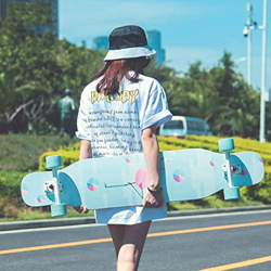 Xinduolei Longboard Skateboard Maple Boys Boys Boys y Girls Brush Street Dance Board Scooter Profesional Scooter de Cuatro Ruedas (Color : G) en oferta
