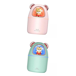 perfk Juego de 2 Difusores de Aroma de Luz Nocturna con Humidificadores en oferta