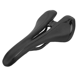 DEWIN Fibra de Carbono Bicicleta sillín montaña Carretera Bicicleta Ciclismo PU Cuero Hueco sillín cojín características