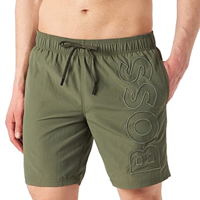 BOSS Whale, Bañador Hombre, Verde (Open Green380), M