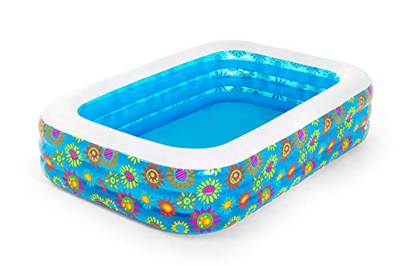 GaGaDumi Piscina familiar hinchable grande (229 x 152 x 56 cm).