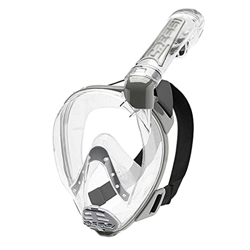 Máscaras de Buceo Snorkel Equipo de Buceo de Alta definición Unisex Hecho de Material de Silicona Natación Impermeable y antivaho (Color : A, en oferta