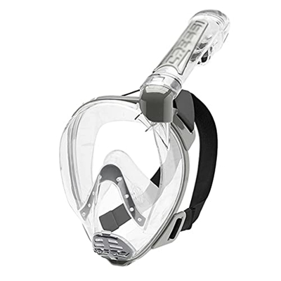 Máscaras de Buceo Snorkel Equipo de Buceo de Alta definición Unisex Hecho de Material de Silicona Natación Impermeable y antivaho (Color : A,