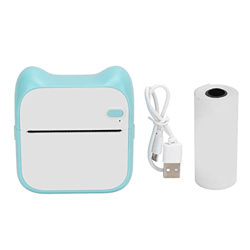 Mini Impresora Portátil Bluetooth Carga USB Mini Bolsillo Impresoras Térmicas Bluetooth Inalámbricas con 1 Rollo de Papel de Impresión para la Oficina características