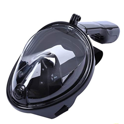 RobinEllis Máscara de Buceo Profesional para Adultos, Gafas de Buceo Antivaho, Gafas Subacuáticas,Black,S/M características