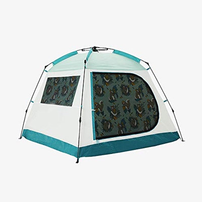 Spacmirrors Carpa para Acampar al Aire Libre Equipo de Campamento Engrosado Apertura de Velocidad automática Doble 4 Personas Protector Solar