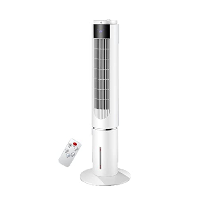 Shykey Ventilador De Aire Acondicionado Ventilador Eléctrico Sin Aspas Ventilador De Piso Vertical Extraíble Ventilador De Torre Portátil Para Oficina