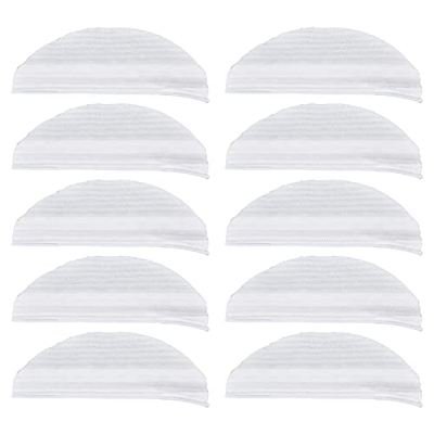 NIKOU Toallitas para trapear Toallitas Desechables para Eufy X8 Accesorios para Robot de succión de Barrido (10 uds)