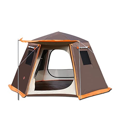 Vida Colorida Carpa para Acampar al Aire Libre Automático de Apertura rápida Protector Solar Anti-tormenta Camping Poste de Aluminio de Doble Capa Car