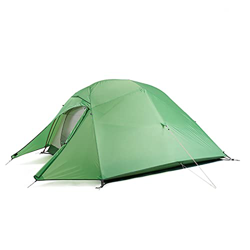 Tienda de campaña ultraligera para tres personas engrosada a prueba de lluvia para acampar al aire libre Tiendas de campaña con apertura frontal para  características