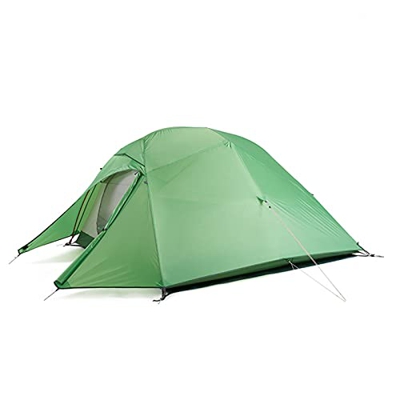 Tienda de campaña ultraligera para tres personas engrosada a prueba de lluvia para acampar al aire libre Tiendas de campaña con apertura frontal para 