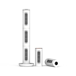 Shykey Ventilador Sin Aspas Ventilador De Torre Vertical De Doble Uso De Escritorio Con Control Remoto Ventilador De Aire Acondicionado Portátil Desmo en oferta