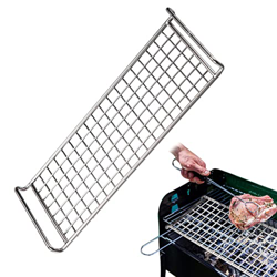 woyufen Malla de Alambre para Barbacoa,Rejilla de cocción para fogata a la Parrilla - Compacto de Acero Inoxidable, fácil de Limpiar, Alfombrilla de P precio