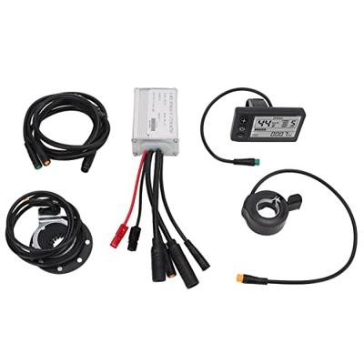 Kit de Panel LCD de Controlador de Motor sin Escobillas de 36V 48V 250W 350W, Controlador de Velocidad Común de 15a Y Conversión de Bicicleta Eléctric