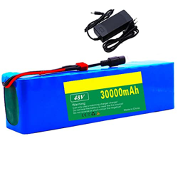 Batería De Iones De Litio para Bicicleta Eléctrica De 48V 30 Ah, Batería De Litio 13S3P, Batería De Litio 18650, para Bicicletas Eléctricas, Scooters, características