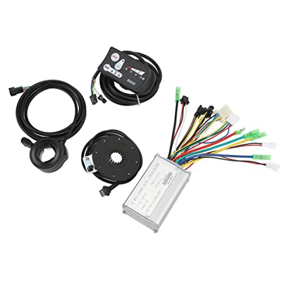 minifinker Kit de Conversión de Bicicleta Eléctrica, Kit de Modificación de Bicicleta Eléctrica Inteligente Duradero, Fecha Clara Impermeable para Mot