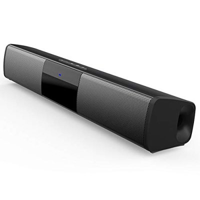 CUYUFIA Tarjeta inalámbrica del U-disk/TF de la ayuda de la barra de sonido del altavoz TV de Bluetooth