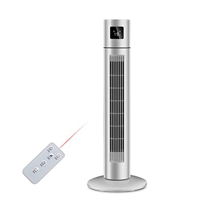 Shykey Ventilador Sin Aspas Ventilador De Torre Portátil Con Control Remoto Temporizador 8H Enfriador De Aire Compacto Extraíble Para Dormitorio Sala 