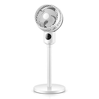 Shykey Ventilador De Circulación De Aire Ventilador De Torre Portáti, Extraíble Compacto Silencioso Ventilador De Aire Acondicionado Ventilador De Esc