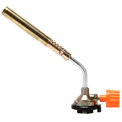 Yoyakie Torcha de Gas Torcha de Llamas Cabeza de Llamas Flamethrower Butane Butane Gas Boot Atorcha Tuerca de Encendido a Mano para Acampar Calefacció