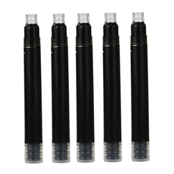 Yoyakie 5pcs Fuente Fountain Pen Ink Reemplazo de Cartucho Ink Negro, Suministro Escolar Sac de Tinta precio