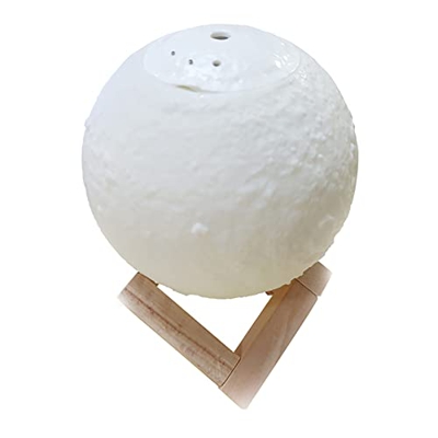 CUYUFIA Ultrasónico Luna Lámpara Humidificador Aromaterapia Difusor Luz Noche Aceite Esencial Difusor para el Hogar