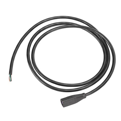 BOROCO Cable de extensión Marca de identificación Hembra de 6 Pines IP66 48V Caucho Materiales Mixtos Piezas de modificación de Bicicleta para luz de 