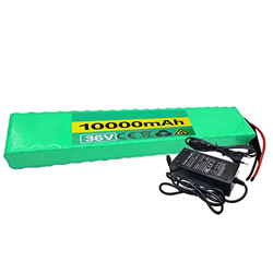FREEDOH Batería Bicicleta Eléctrica De 36V 10Ah Paquete Batería Scooters Eléctricos Litio De 10000mAh 10S4P Baterías Iones Litio para Bicicleta con Ca en oferta