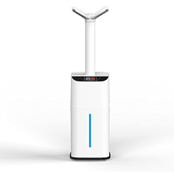 Humidificador de aire ultrasónico Hexa Core Alto volumen de niebla 31L Humidificador grande tipo piso para el hogar para el hogar, el dormitorio y la  en oferta