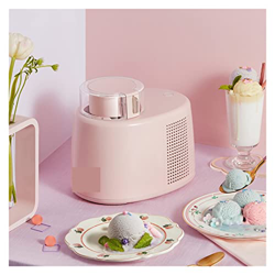 SECJSKJ Ice Cream Maker Machine Helado Máquina Roll Fried Freed Ice Cream Machine Electric Heladera for Hacer Helados Helado casero en oferta