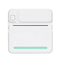 Benkeg Impresora inalámbrica, Impresora térmica portátil de Bolsillo Impresora inalámbrica BT Operación Simple Soporte Foto Notas Errores Impresión de características