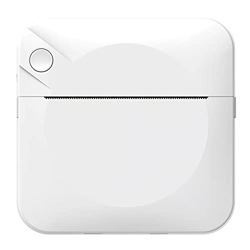 Benkeg Impresora de Bolsillo, Impresora térmica portátil de Bolsillo Impresora de Error BT inalámbrica Soporte de operación Simple Notas de Fotos Impr características