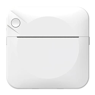 Benkeg Impresora de Bolsillo, Impresora térmica portátil de Bolsillo Impresora de Error BT inalámbrica Soporte de operación Simple Notas de Fotos Impr