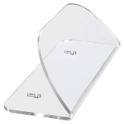 Zhihui Soporte de pared para monopatín de acrílico transparente - Soporte de pared horizontal - Soporte de pared para monopatín en casa y garaje