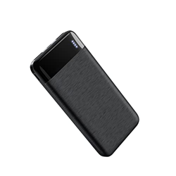 Power Bank 10000mAh Slim Small Batería Externa 2.4A Cargador de Teléfono Móvil Portátil para iPhone Samsung Galaxy One Plus Xiaomi iPad Android (Negro características