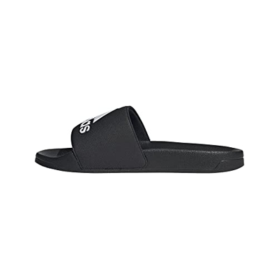 adidas Adilette Shower, Slide Sandal Unisex Adulto, Core Black/Cloud White/Core Black, 43 EU
