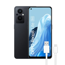 OPPO Reno 8 Lite + Cable USB - Teléfono Móvil libre, 128GB, 8GB, Cámara 64+2+2+16 MP, Smartphone Android, Batería 4500mAh, Carga Rápida 33W, Dual SIM  precio