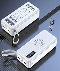 Power Bank, Cargador Portátil USB C De 22.5W 30000Mah, Paquete De Batería De Carga Rápida PD3.0 QC4.0 con Pantalla LED para I-Phone 12 11 XS Samsung S precio
