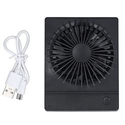 Mini ventilador portátil USB, ventilador de escritorio pequeño multifuncional de 3 engranajes con diseño silencioso, ventilador eléctrico de refrigera en oferta